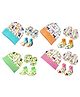 Brandonn Cap Mittens & Booties Set Multi Print Multicolor  -  Diameter 12 cm