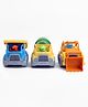 Construction Vehicle Set of 3 - Multicolour