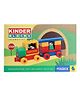 Peacock Kinder Blocks Locomotive Set - 17 Pieces