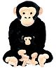 Animal Planet Mommy Chimp With Baby Soft Toy