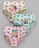 Red Rose Panties Barbie Print Pack of 3 (Color & Print May Vary)