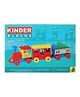 Peacock Kinder Blocks Junior Train Set - Multi Color