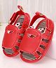 Cute Walk by Babyhug Booties - Red