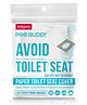 PeeBuddy Disposable Paper Toilet Seat Cover - 20 Pieces