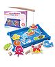 Toyshine Wooden Magnetic Fishing Game Toy - 12 Pieces