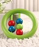 Babyhug Beads Rattle Green - Length 9 cm