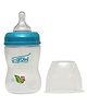 U-Grow Snap Lock Wide Neck BPA Free Feeding Bottle Blue - 250 ml