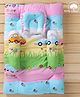 Babyhug Cotton Bedding Set Parkland Print - Pink