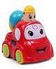ABC Press & Go Car - Yellow & Red