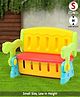 Babyhug Multifunction Chair Cum Study Table - Multicolor| Easy to Assemble| Light Weight| Indoor & Outdoor Use