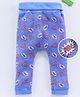 Mom's Love Full Length Lounge Pant Superman Print - Blue