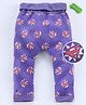 Mom's Love Full Length Lounge Pant Superman Print - Purple
