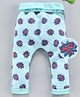 Mom's Love Full Length Lounge Pant Superman Print - Sea Green