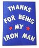 Li'll Pumpkins Thanks for Being My Iron Man Diary - Blue