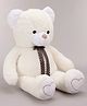 Babyhug Plush Teddy Bear Soft Toy for Kids|Huggable Stuffed Toy|Enhances Imagination & Emotional Growth|Perfect for Snuggles, Playtime & Gifting|BIS Certified|Height-91 cm|Off white