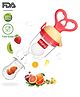 Babyhug Fruit & Food Nibbler - Red