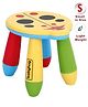 Babyhug Stool Ladybug Design - Yellow Multicolor| Easy to Assemble| Step Stool| Bathroom Stool| Indoor & Outdoor Use