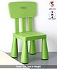 Babyhug Lightweight Chair with Comfortable Back Rest  Green| Lightweight| Durable Built| Indoor & Outdoor Use| Easy to Assemble