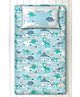 Silverlinen Snooze & Roar Dinosaur Single Bedsheet with One Pillow Cover - Multicolor
