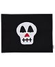 Li'll Pumpkins Halloween skull Place Mat - Black & White