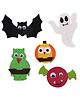 Li'll Pumpkins Finger Puppets Pack of 5 - Multi Colour 