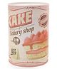 Can Shaped Money Bank Cake Print - Cream