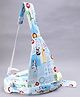 Fisher Price Nursing Pillow Animal Print - Blue