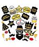 Party Propz Birthday Photo Booth Props Set Of 29 - Multicolor
