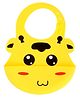 Yellow Bee Yellow Easy Clean Silicone Bib with Crumb Collector - Yellow
