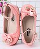 Cute Walk by Babyhug Slip On Bellies With Bow Motif - Pink
