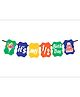 Syga Half Month Birthday Banner - Multicolor