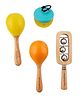 Brainsmith Swoora Mini Percussion Set - Multicolour