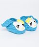 MayRa Knits Kitten Patch Booties - Blue