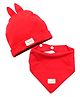 Syga Small Cap With Bandana Bib - Red