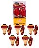 Desi Toys Spinning Top and Lattu combo Multicolour - Pack of 5