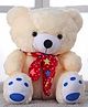 Benny & Bunny Teddy Bear Soft Toy Cream - Height 33 cm