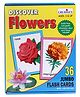 Creative Discover Flowers Jumbo Flash Cards - 36 Pieces