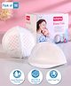 Babyhug Disposable Breast Pads-Pack of 96 |3D Contoured | Leak-Resistant |Ultra-Soft | Breathable Pads | Honey Comb design