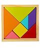 VibgyorVibes Wooden Tangram Puzzle Multicolor - 7 Pieces