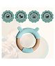 Little Rawr Premium Teether Ring - Bear