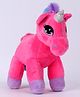 Dimpy Stuff Unicorn Soft Toy Pink - 24 cm