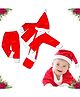Zest 4 Toyz Christmas Santa Claus Dress Costume - Red