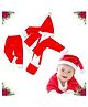 Zest 4 Toyz Christmas Santa Claus Dress Costume - Red
