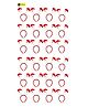 Zest 4 Toyz Cute And Colorful Santa Hairband For Kids - Christmas Fun - Pack of 24