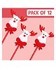 Zest 4 Toyz Christmas Santa pen set -  Pack of 12