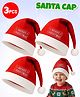 Zest 4 Toyz Merry Christmas Party Cap For Xmas Party - Pack of 3