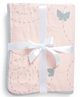 The White Cradle Organic Cotton Dohar Reversible Blanket - Pink