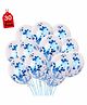 Party Propz Blue Confetti Balloons Blue - 30 Pieces