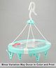 Circular Shaped Hanger With Hook Blue - 20 Clips