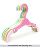 Clothes Hanger Pack of 6 (Color & Print May Vary)